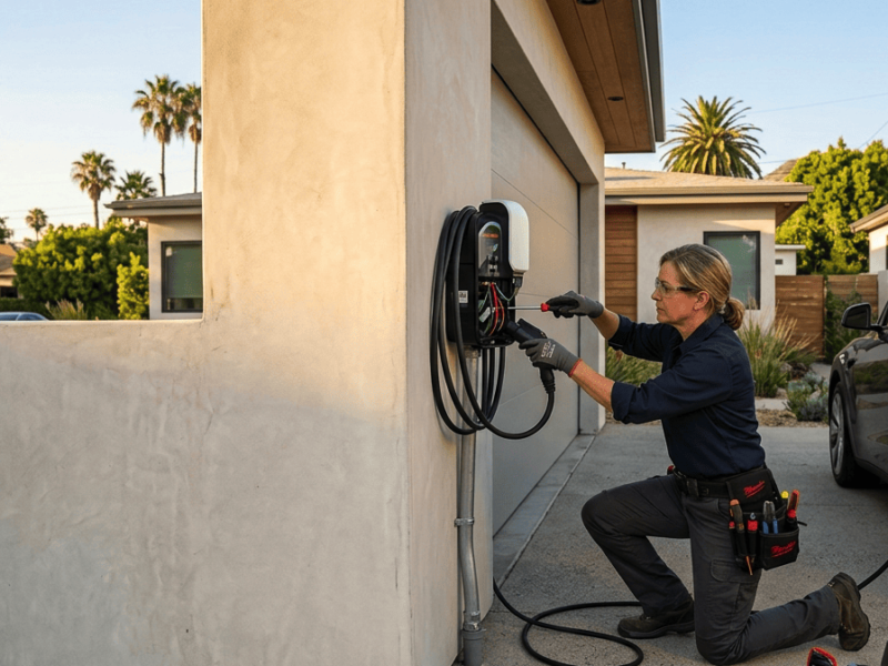 EV Charger Installation At Home In Los Angeles: A Step-by-Step Guide